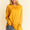 Davi & Dani Solid Color Boat Neck Long Sleeve T-Shirt