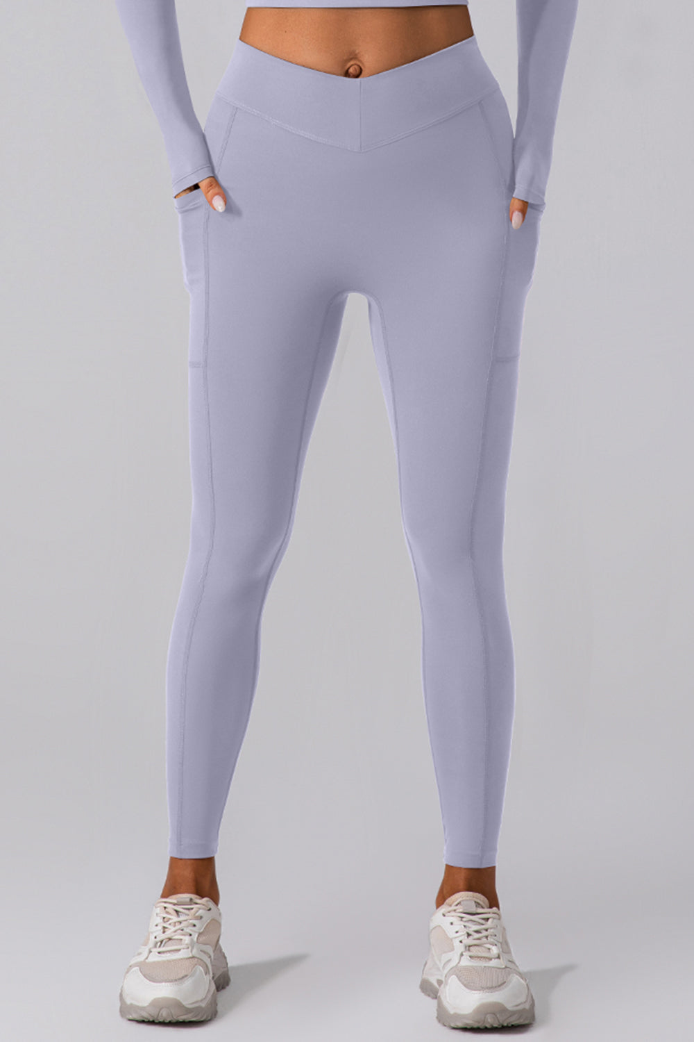 High Waist Active Leggings with Pockets