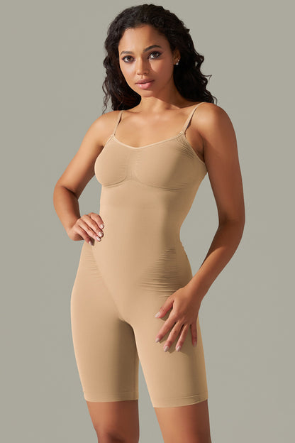 Spaghetti Strap Active Romper