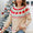 Angel Wings Graphic Round Neck Long Sleeve Sweater