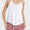 Millennia Slit Spaghetti Strap Scoop Neck Active Cami