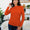 FAM-FAM Ruched Mock Neck Long Sleeve T-Shirt