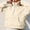 Double Take Half Zip Long Sleeve Quilted Sweatshirt with Pocket