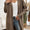 Devine Open Front Long Sleeve Cardigan