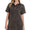 Tencel Mineral Washed Collared Shirts Dress