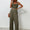 Perfee Crisscross Back Cropped Top and Pants Set