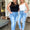 Judy Blue Full Size Distressed Straight Jeans with Patch Pockets