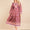 Floral Printed Boho V-Neck Balloon Sleeve Dress