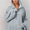 Double Take Half Zip Long Sleeve Hoodie with Kangaroo Pocket