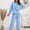 Ivy Lane Teddy Long Sleeve Top and Pants Lounge Set