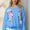 Double Take Full Size Sequin Nutcracker Long Sleeve Sweater