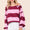 Mittoshop Striped Snap Shoulder Long Sleeve T-Shirt