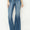 Full Size High Rise Front Seam Detailed Flare Jeans