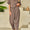 Round Neck Dropped Shoulder Top and Pants Set