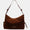 Suede Large Shoulder Bag