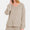 Zenana V-Neck Long Sleeve Ribbed Top and Shorts Set