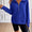 Ivy Lane Half Zip Raglan Sleeve Sweatshirt