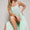 Frill Slit Square Neck Cami Dress