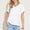 Basic Bae Full Size V-Neck High-Low T-Shirt