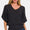 Zenana V-Neck Short Sleeve Dolman Sweater