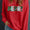 MERRY CHRISTMAS Contrast Long Sleeve Sweatshirt