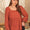 Plus Size Lace Detail Square Neck Long Sleeve Blouse