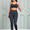 Leopard Cutout Sports Bra and Leggings Set