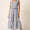 Smocked Ruffled Tiered Midi Dress