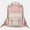 Himawari Contrast Water and Scratch-Resistant Nylon Backpack Bag