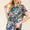 Celeste Full Size Round Neck Short Sleeve Floral T-Shirt