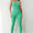 Asymmetrical Neck Wide Strap Active Jumpsuit