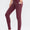 Wide Waistband Slim Fit Long Sports Pants with Pocket