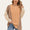 Double Take Texture Contrast Round Neck Long Sleeve T-Shirt