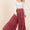 Mittoshop Tier Detail Smocked Elastic Waist Wide Leg Pants