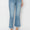 RISEN Full Size High Rise Frayed Hem Flare Jeans