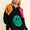 Davi & Dani Contrast Smile Round Neck Oversize Sweater