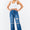 American Bazi High Waist Distressed Wide Leg Jeans