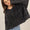 HYFVE Cable Knit V-Neck Dropped Shoulder Oversized Sweater