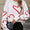 Angel Wings Heart Dropped Shoulder Long Sleeve Sweater