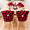 2-Pack Christmas Plaid Chair Covers