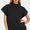 Zenana Short Sleeve Mock Neck Sweater