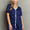 MOON NITE Quilted Quivers Button Down Sleepwear Dress