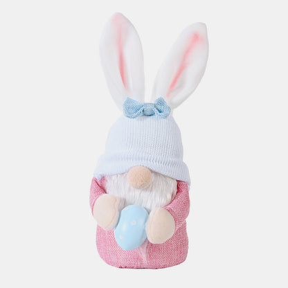 Easter Knitted Hat Faceless Doll