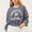 And The Why BEVERLY HILLS 92 CALIFORNIA Contrast Crop Sweatshirt