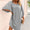 Ivy Lane Round Neck Three-Quarter Sleeve Tee Dress