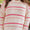 Plus Size Confetti Striped Round Neck Sweater