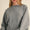 Mable Round Neck Dolman Sleeve Cropped Sweater