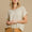 Umgee Drawstring Hem Round Neck Short Sleeve T-Shirt