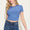 Basic Bae Full Size Ribbed Round Neck Short Sleeve T-Shirt