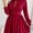 Cutout Turtleneck A-Line Mini Dress